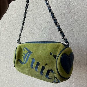 Juicy Couture Green shoulder bag RARE VINTAGE
